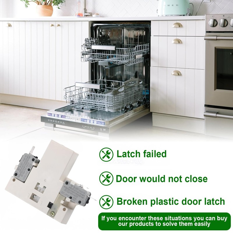 AGM76149901 Dishwasher Door Latch Replacement Part for LG Dishwashers Door
