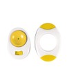 Avanti Egg Topper and Pricker Set, White/Yellow, 12603 6.5 cm*15