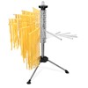 Navaris Collapsible Pasta Drying Rack - Tall Compact Spaghetti Noodle