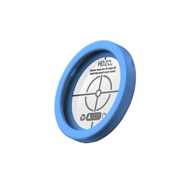 HOZO M-Cube 02 Center Mate – Washable & Reusable Midpoint Marking Tool for Woodworking, DIY, and Crafting, Easy-to-Use Layout Guide for Accurate Center Measurements on Wood, Metal, and Plastic Surface