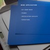 Incontesta 10 Pcs A4 Size Blue Opaque Rigid Plastic Sheet,