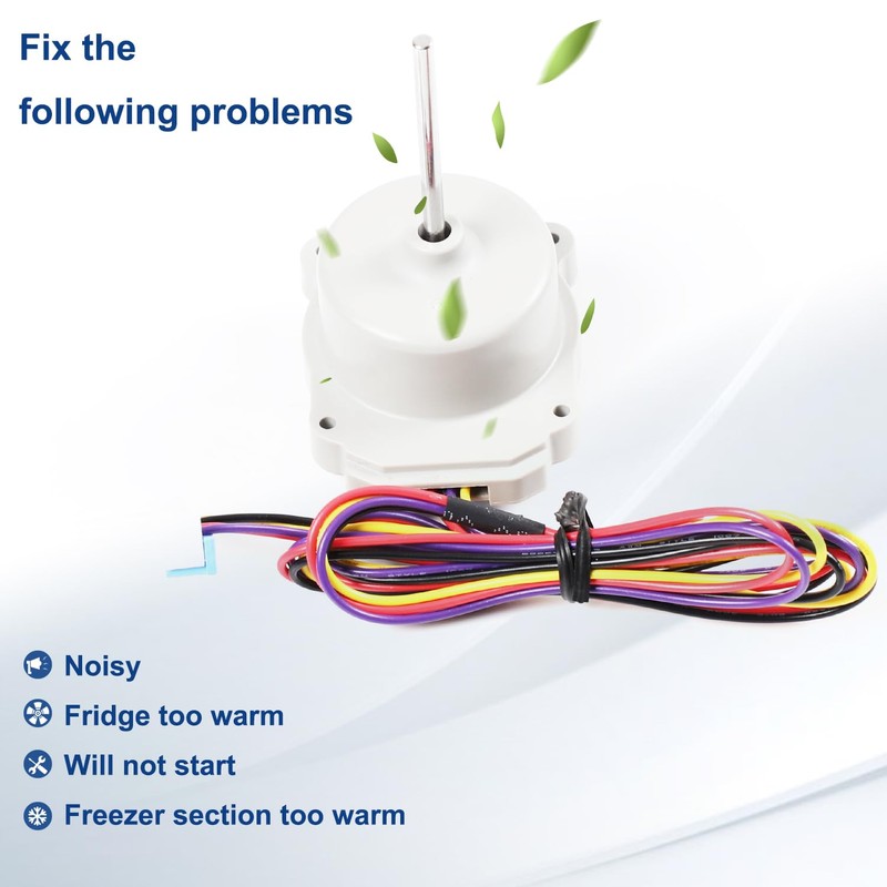 EAU65058318 Refrigerator Freezer Fan Motor DC12V 1A Replacement for LG