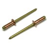 Copper Pop Rivets 1/8 Diameter Brass Mandrel Blind Rivets Dome