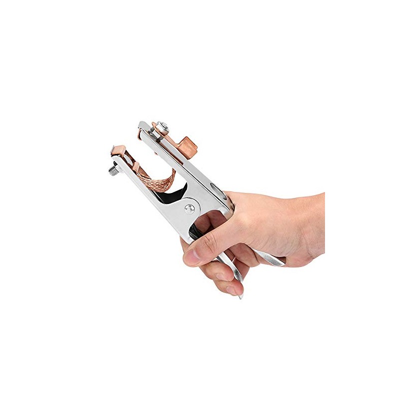 Vogueing Tool 500A Ground Clamp Electroplated Ground Clamp Copper Welding