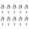Spark Plugs, 10Pcs Trimmer Spark Plug Brush Cutter Trimmer Chain