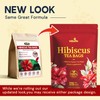 Hibiscus Tea Bags, Hibiscus Flower Herbal Tea - Caffeine &