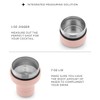 JoyJolt Triple Insulated Cocktail/Protein Shaker Bottle. 20oz Shaker Cup with