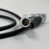 Rotatable Right Angle LEMO-Compatible 0B 2-Pin Male to 2-Pin Male