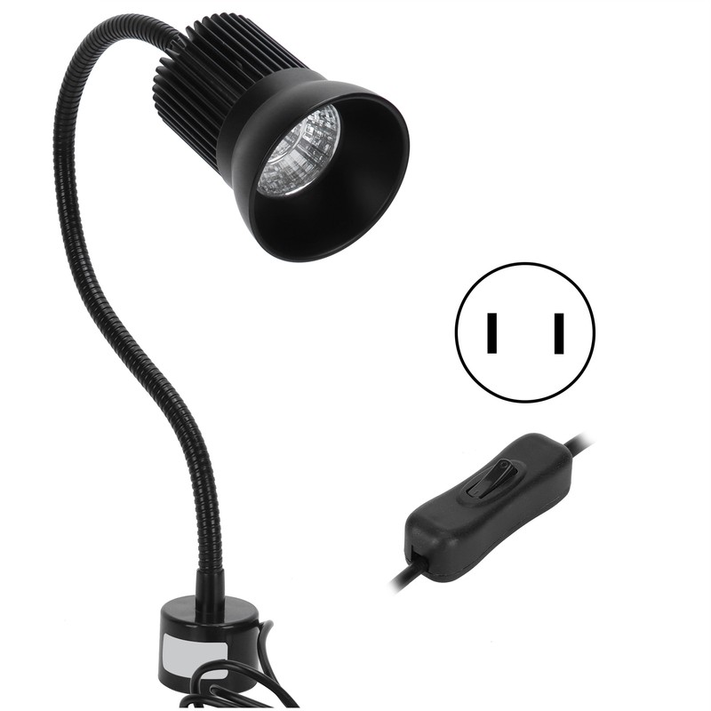 7W LED Work Light Magnetic Base Flexible Gooseneck Sewing Machine
