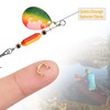 Fishing Clevis Easy Spin U-Shaped Brass Links, 120/250pcs Quick Change