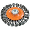 Walter 13L404 Knot Twisted Wire Wheel Brush – 4 in.