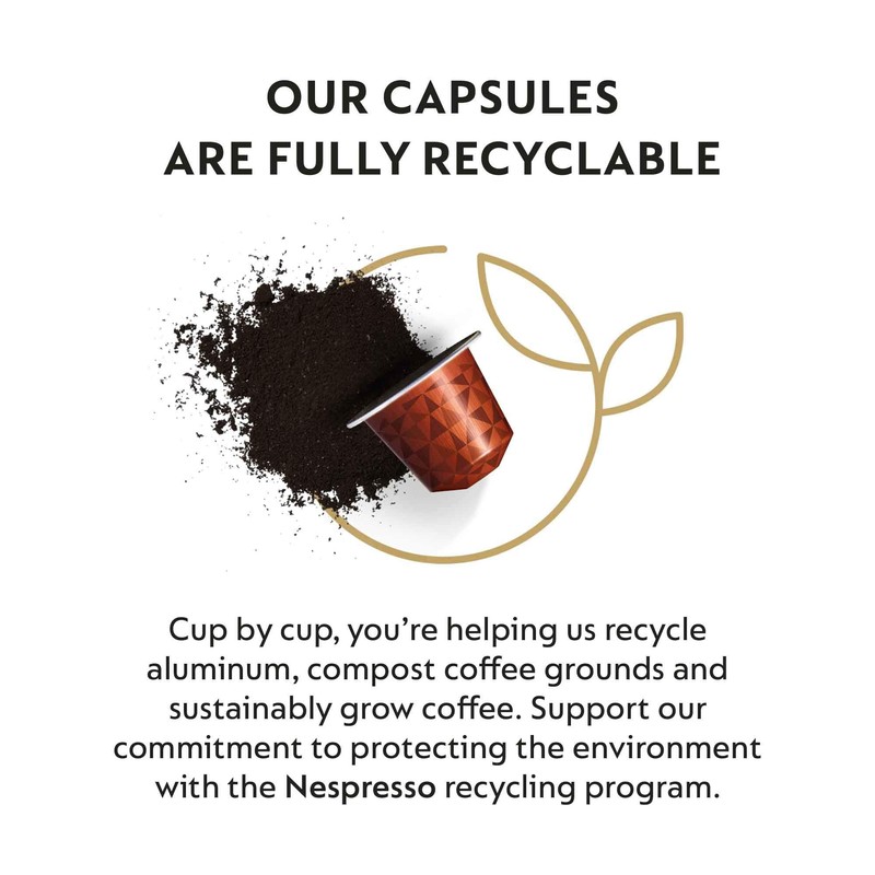 Nespresso Capsules Original Line, Cape Town Envivo Lungo, Dark Roast