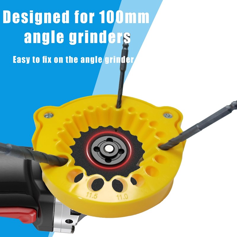 Drill Bit Sharpener, Compatible 3.5 to 12.5 mm Drill Sharpener,