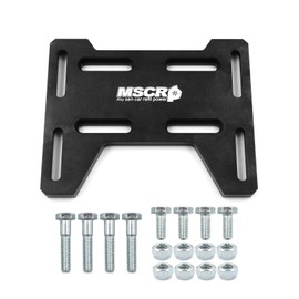 Aluminum Motor Engine Adapter Plate Compatible with Mini Bike Go Kart for Coleman 100, Doodlebug DB30,Compatible with Small 4 Stroke Engine for Honda, Tilloson 212, Briggs Stratton, Tecumseh