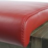 SIX Clamp Cushion Seat Cushion Leather Cushion Red Bench Cushion