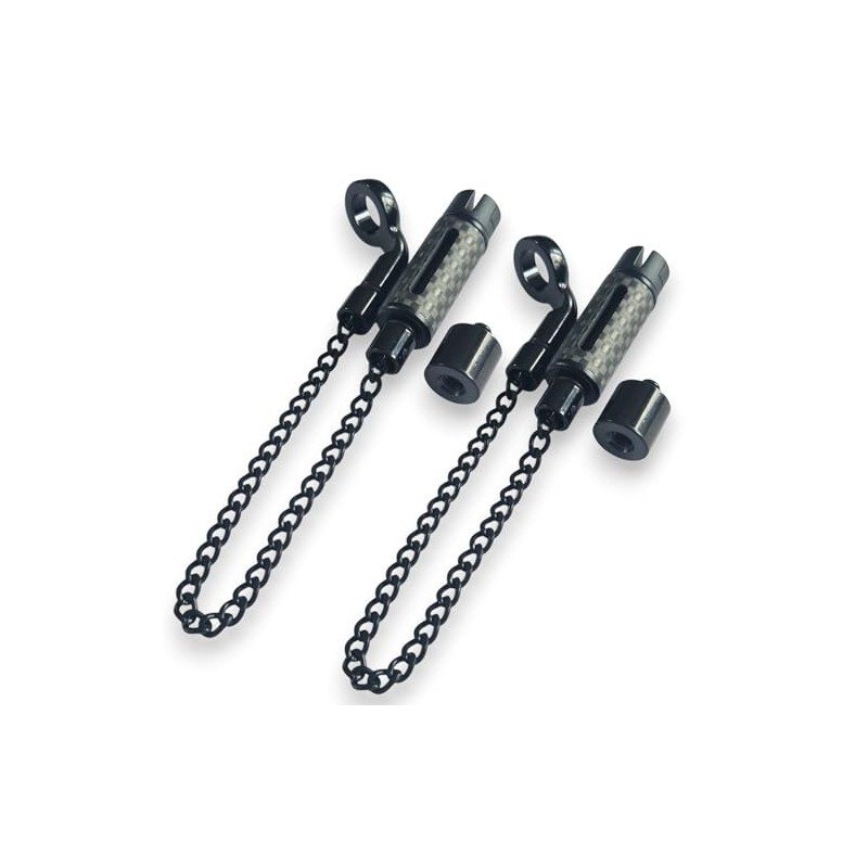 TJR Tackle 2 x Carbon Mag Pro Bite Indicators Bobbins