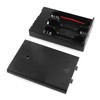 DGZZI Battery Case 3 AA Battery Box Holder with ON-Off
