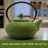 84.6oz/2500ml Large and Heavy Cast Iron Tea Kettle for 5