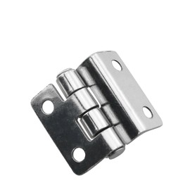 JCBIZ 2PCS 304 Stainless Steel Chest Hinges 1.5-inch Offset Door Hinge Fold Retro Hinges for Door, Locker, Cabinet, Furniture