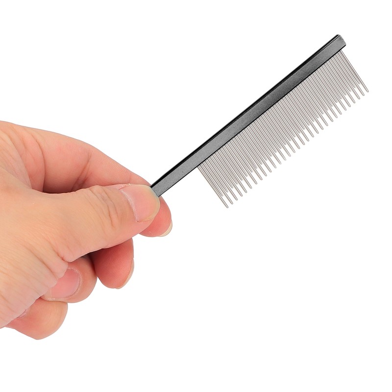 Pet Comb Ergonomic Dog Grooming Comb Removes Tangles and Knots