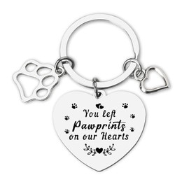 Dog Memorial Gifts for Loss of Puppy Sympathy Bereavement Gifts for Loss of Pet Dog Lover Keychain Gifts for Dog Remembrance Gifts for Dog Owner Keychains