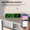 UanTii Tuya Smart Temperature Humidity Sensor with Alarm Clock, WiFi
