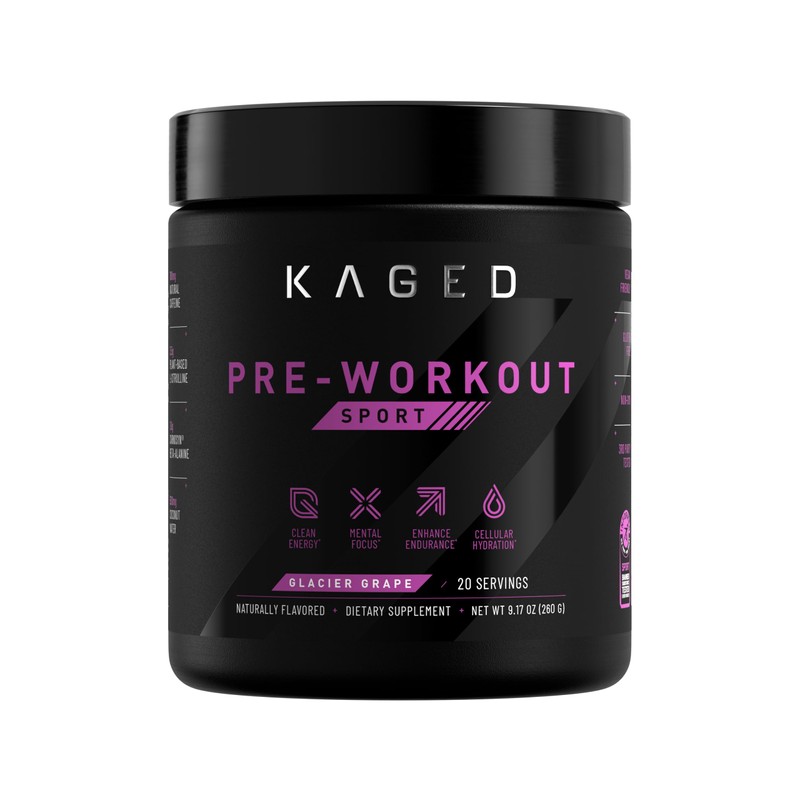 Kaged Polvo Deportivo Pre-entrenamiento para Hombres y Mujeres