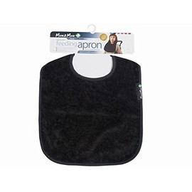 Mum 2 Mum PLUS Adult / Special Needs Back Opening Feeding Apron in Black
