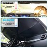 Cfcyhla 140 x 80 cm Large Car Parasol, Sun Protection