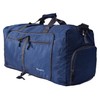 Woogwin Travel Duffle Bag Large Foldable Waterproof Overnight Bag for