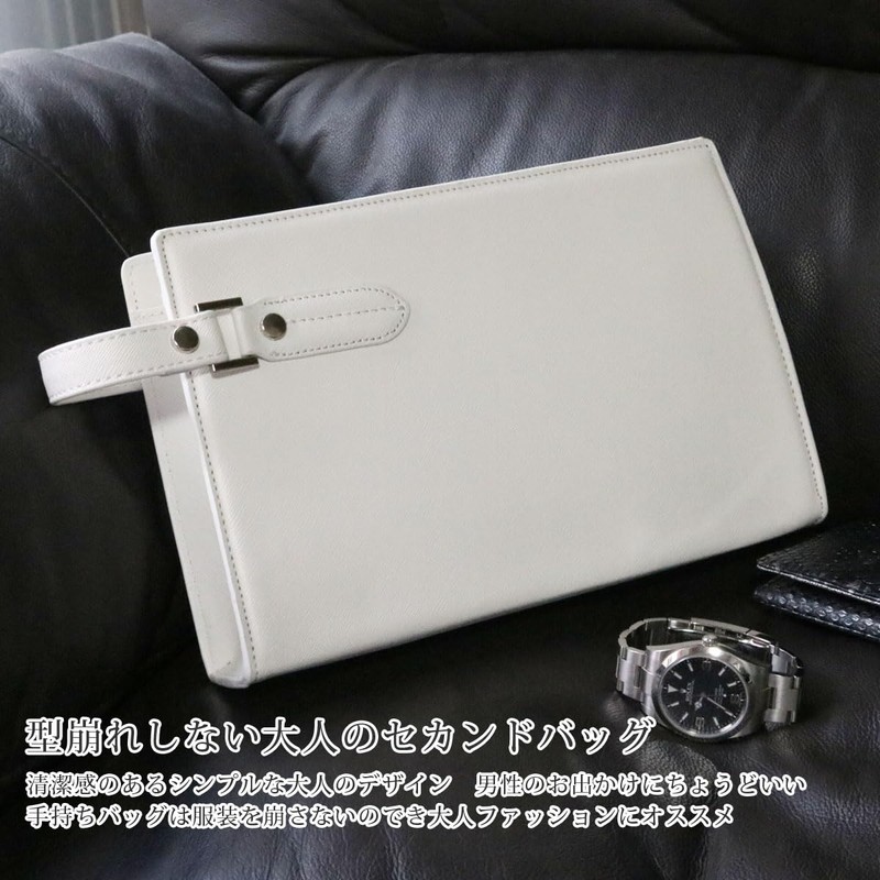 Berkut Simple Men's Casual Slim Second Bag Clutch Bag Freestanding