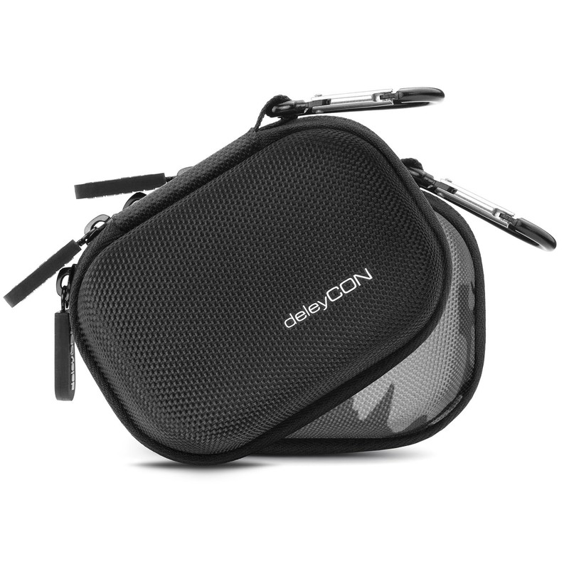 deleyCON GoPro Bags, black, S, Travel bag, hard case for