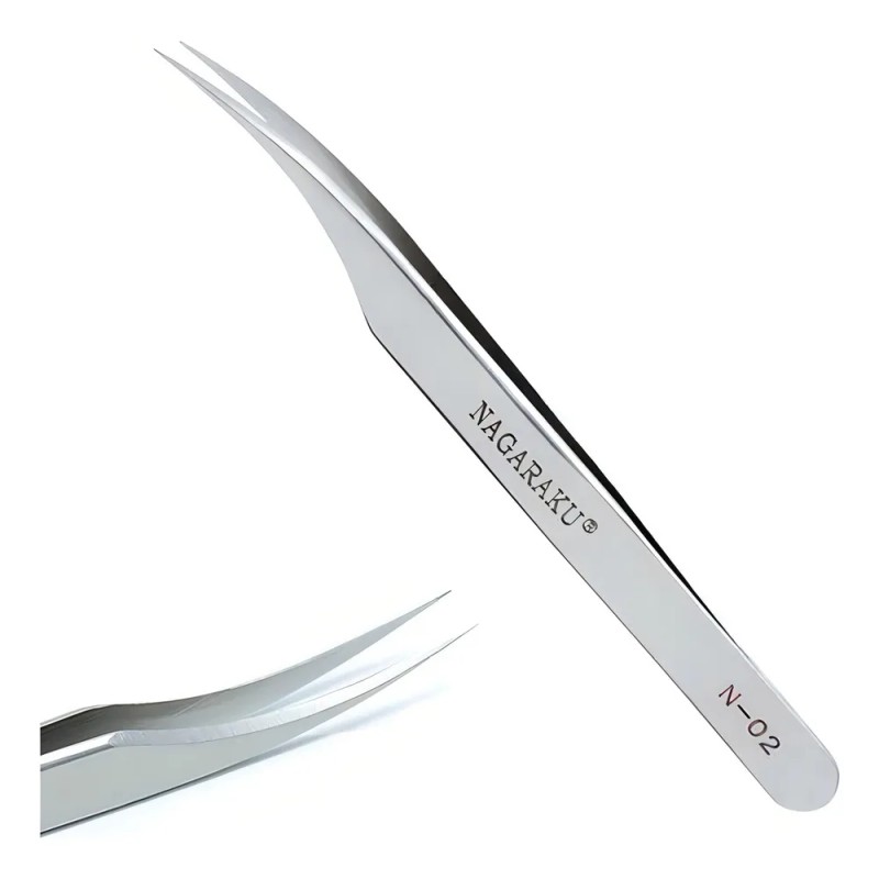 Pinzas Extensiones De Pestañas Nagaraku N-02
