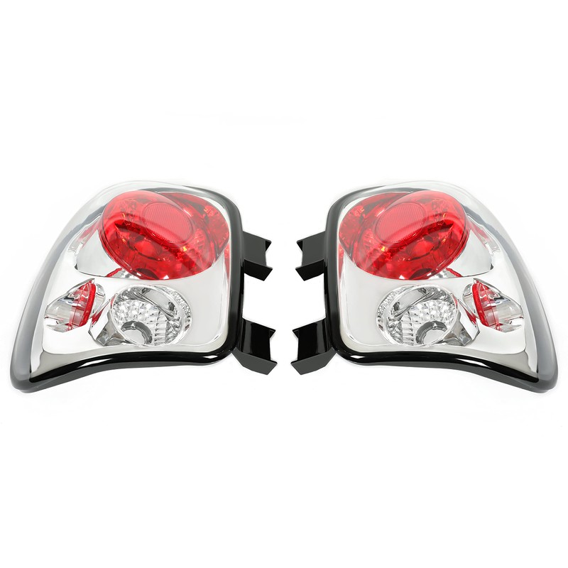 HECASA Tail Light Brake Lamps Compatible with 1999-2004 Chevy Silverado