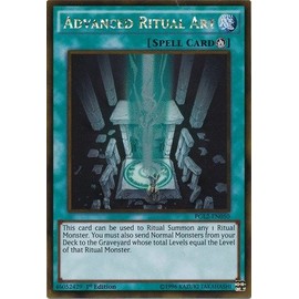 YU-GI-OH! - Advanced Ritual Art (PGL2-EN050) - Premium Gold: Return of The Bling - 1st Edition - Gold Rare