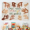 QROZIAR Inspirational Diversity Wall Decor Flags for Classroom, Equality Canvas