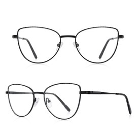 RB. Pilot Retro Cateye Reading Glasses for Women Blue Light Blocking Computer Glasses Spring Hinge Readers