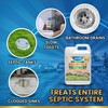 Adios! Enzyme Drain Field Cleaner and Treatment for Septic Tanks,
