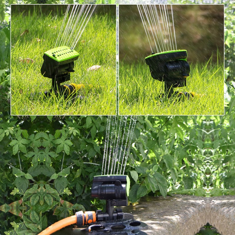 180° Rotating Garden Sprinkler Adjustable Large Coverage Lawn Sprinkler Irrigation