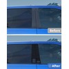 4pcs Aluminum Alloy American Flag Pillar Post Panel Trim for