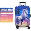 Unicorn Suitcase Cover for Unicorn Lover,Suitcase Cover Protector Elastic Luggage