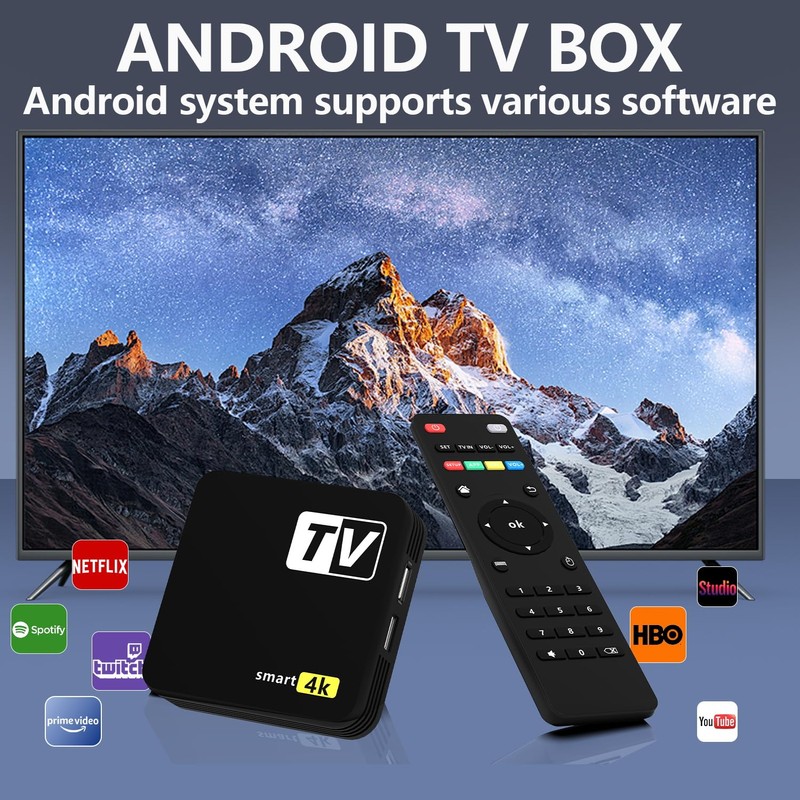 YFDSPSM 4K+ | HD/4K/HDR Streaming Device Featuring Remote, TV Controls,