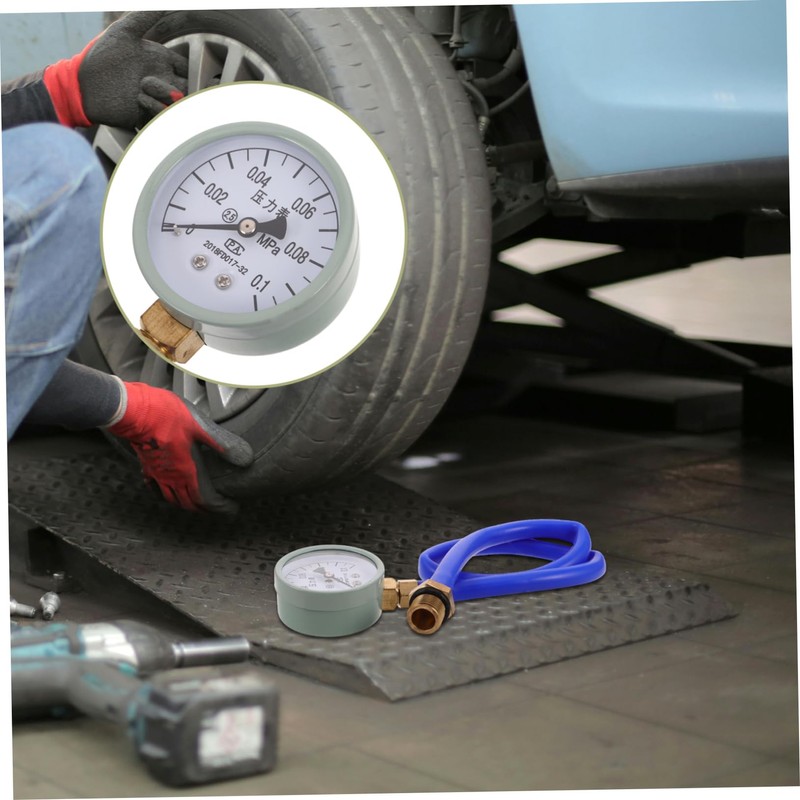 Mobestech Exhaust Pressure Gauge Kit Car Back Pressure Tester Automotive