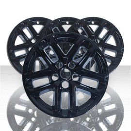 Set of 4 18" 5 Y Spoke Wheel Skins for Jeep Grand Cherokee 2022-2025 - Gloss Black