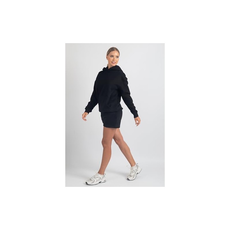 Carlheim Harper Lounge Women's Sweat Shorts, black, XL