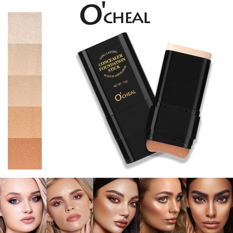 5-color Dual - Ended Eraser Foundation Stick -Multi - Use