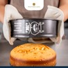 MasterClass 18 cm Springform mit losem Boden und PTFE-, PFOA-