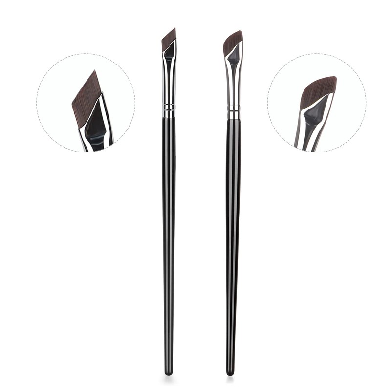 Etercycle Eyeliner Brushes Set, Fine Angled Eyeliner Eyebrow Concealer Brushes,
