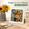 Nikolle Highland Cow Small Diamond Art Kits for Adults Beginner