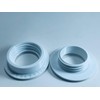 2" ID White Ceiling Tile Grommet - Fits 1/2" -